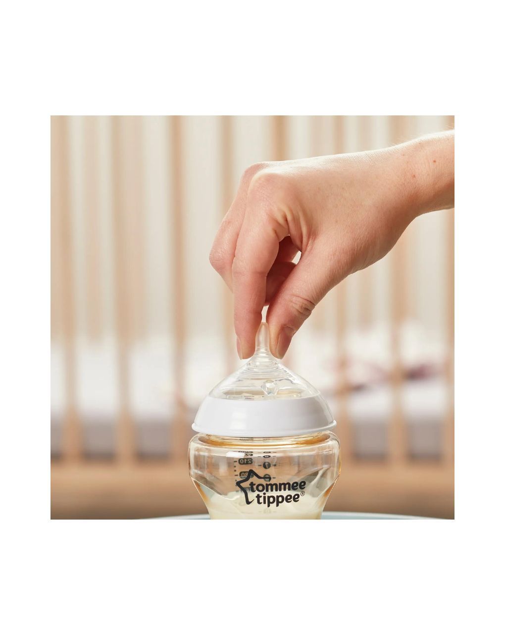 Tommee tippee θηλές σιλικόνης closer to nature μέτριας ροής 3m+, 42112252 - Tommee Tippee