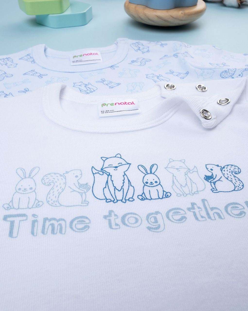 βρεφικά κορμάκια forest πακέτο x2 για αγόρι - Prénatal