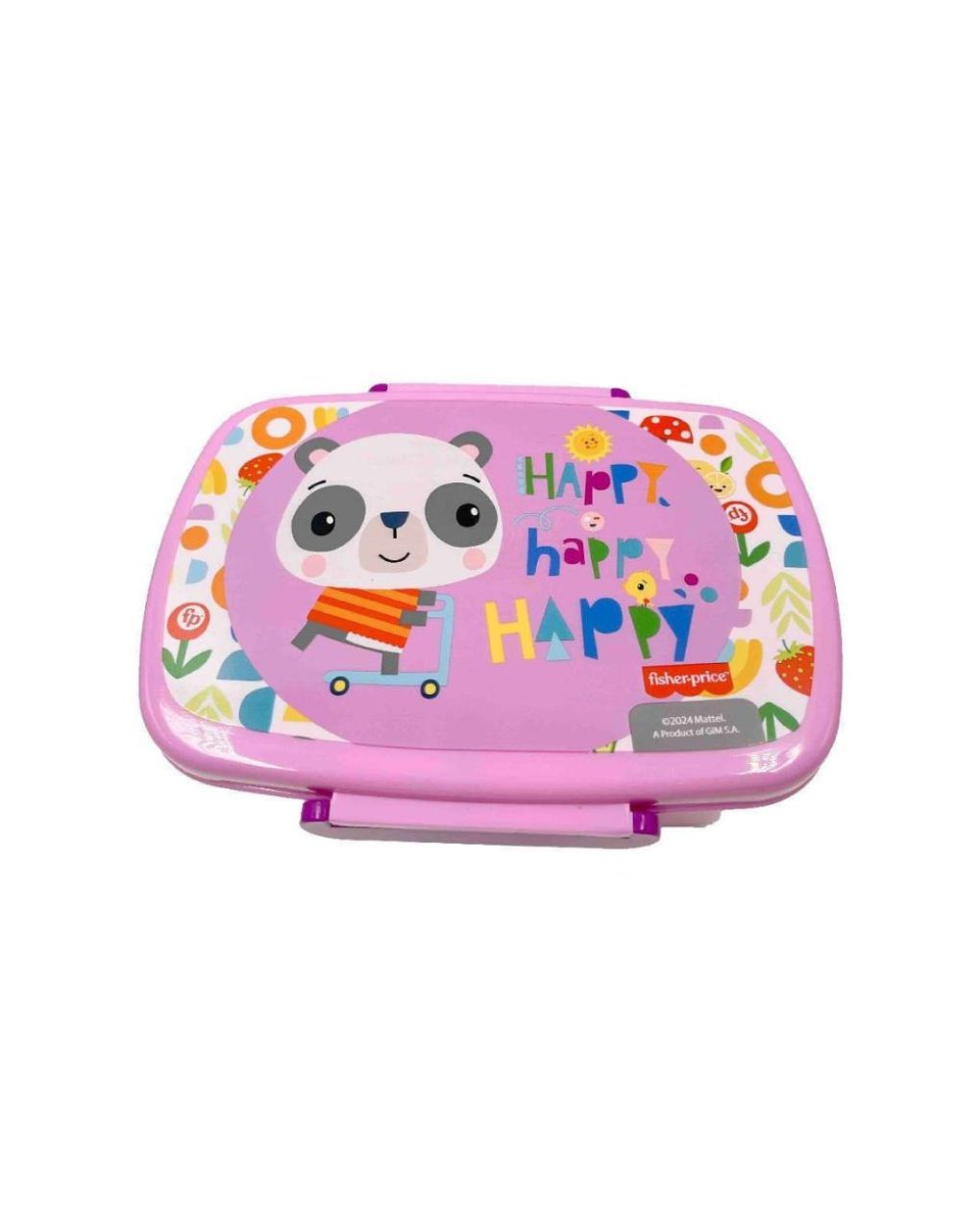 Gim δόχειο φαγητού (microwave) 800ml panda fisher price, 571-68265 - Gim