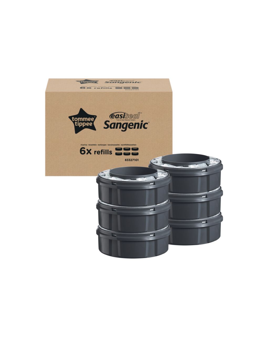 Tommee tippee twist and click xl ανταλλακτικά κάδου απόρριψης πάνας 84336001 - Tommee Tippee