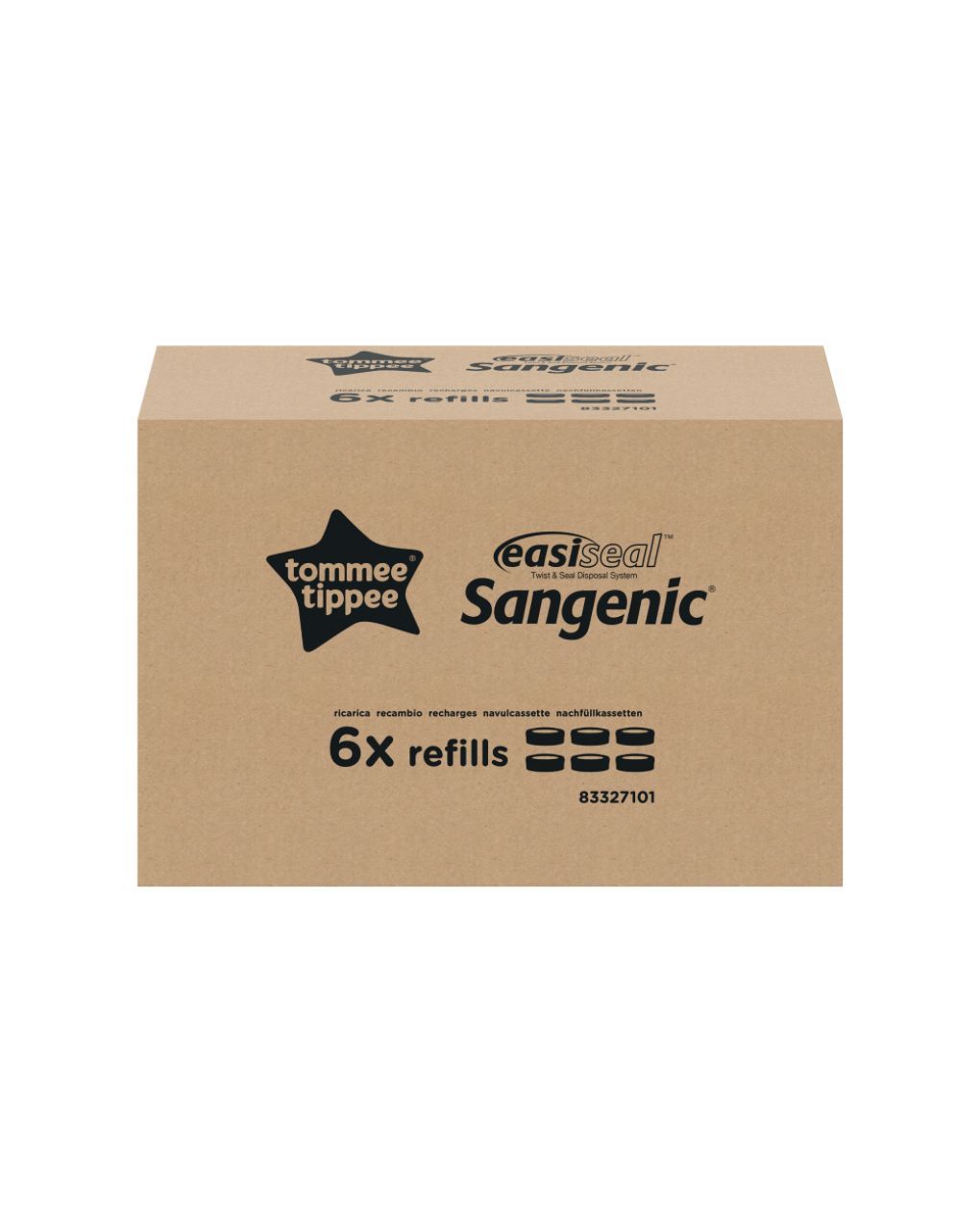 Tommee tippee twist and click xl ανταλλακτικά κάδου απόρριψης πάνας 84336001 - Tommee Tippee