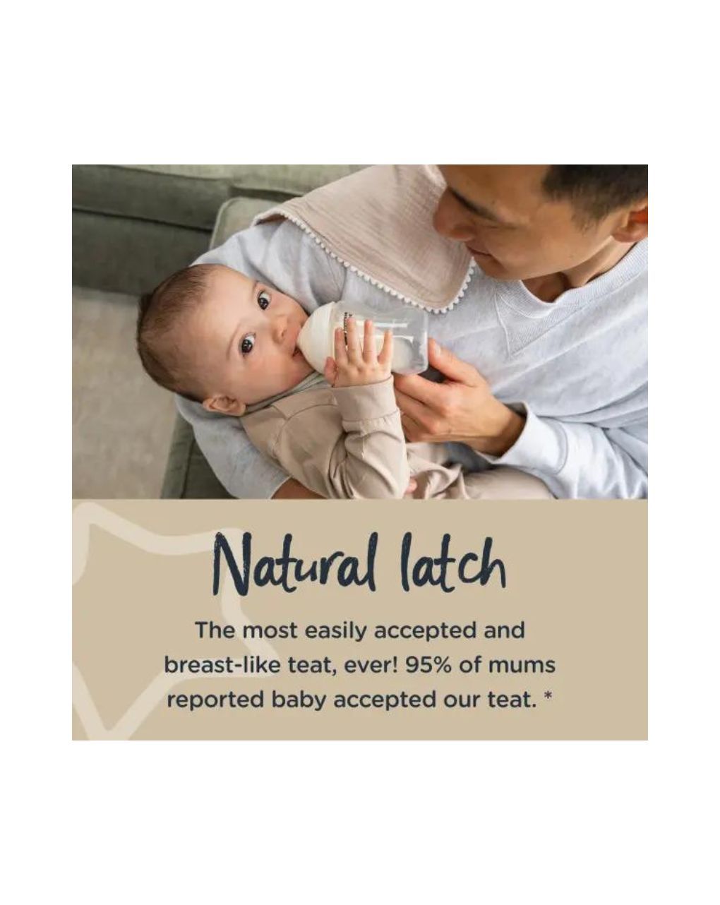 Tommee tippee πλαστικό μπιμπερό closer to nature μικρής ροής 260ml με σχέδιο ζούγκλα μπλε (3τμχ) 0m+, 422731 - Tommee Tippee