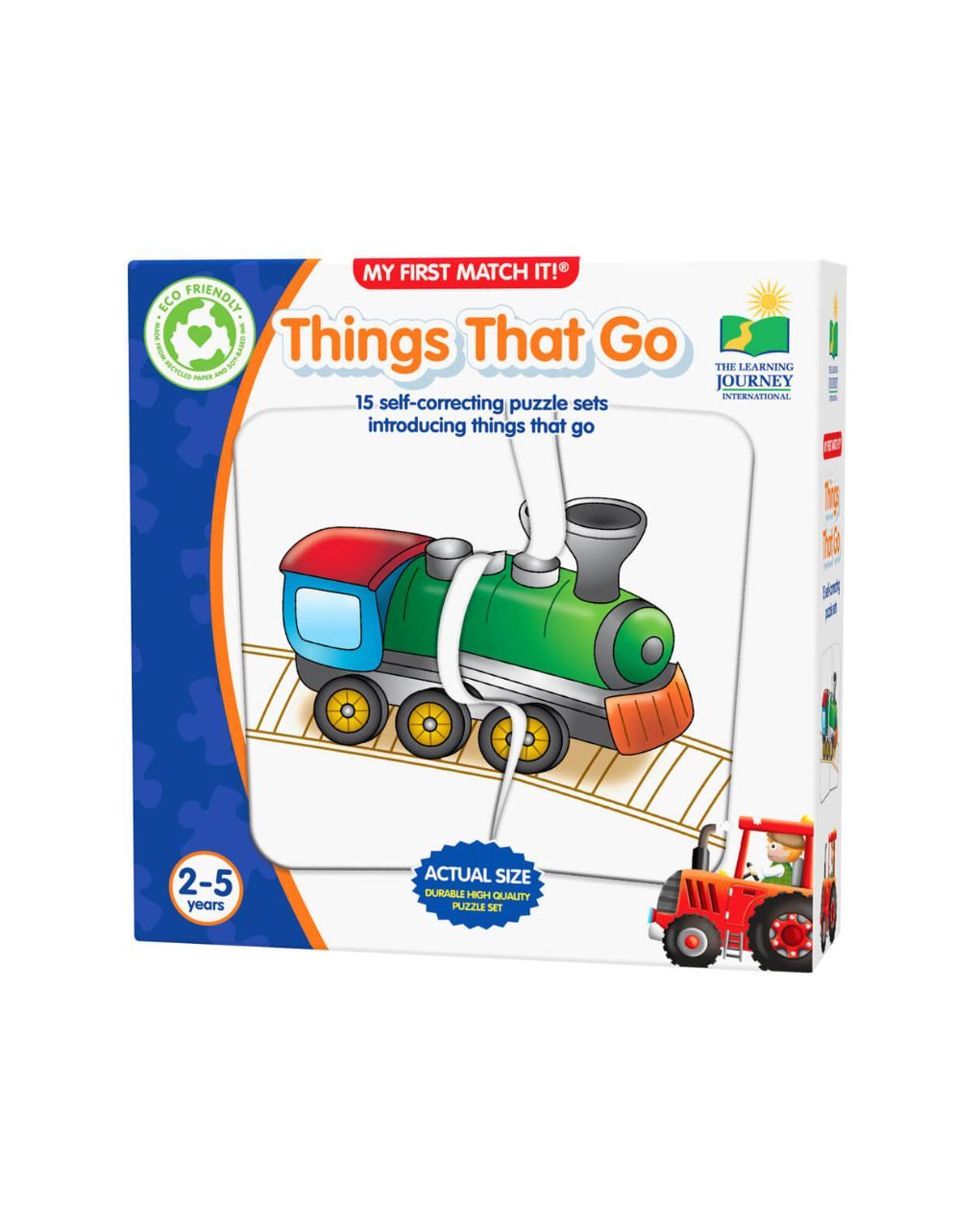 παζλ το πρώτο μου παιχνίδι ταιριάσματος - μέσα μεταφοράς - the learning journey - THE LEARNING JOURNEY