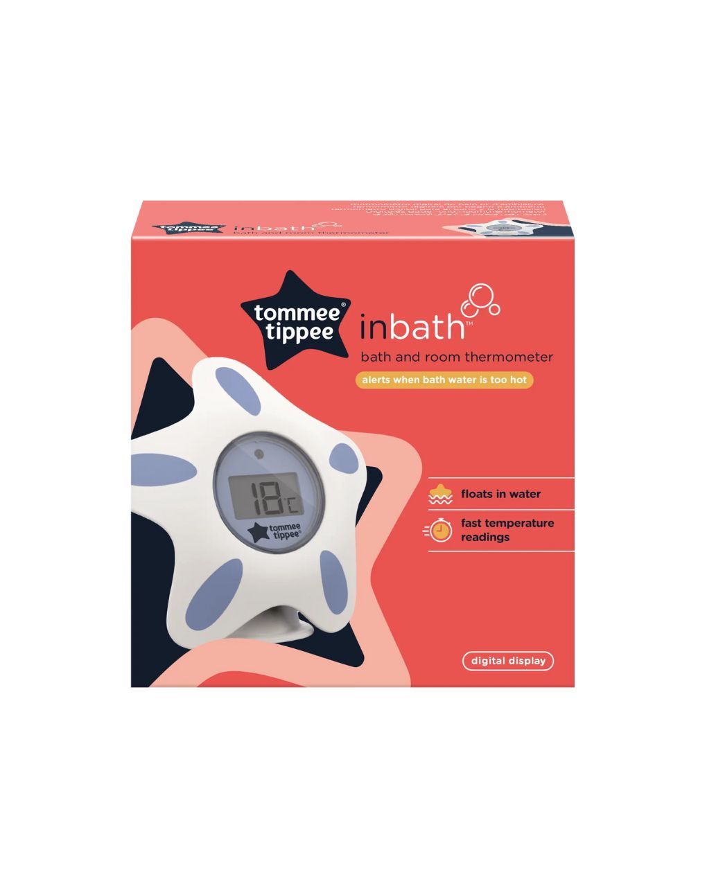 Tommee tippee ψηφιακό θερμόμετρο μπάνιου και δωματίου 42303060 - Tommee Tippee