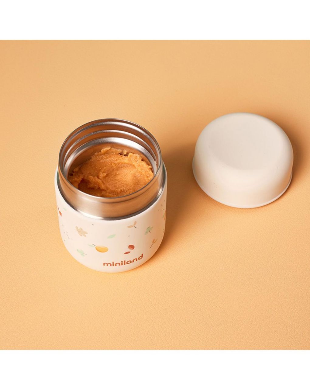 Miniland ανοξείδωτος θερμός φαγητού food thermos mini valencia 280ml ml89574 - Miniland