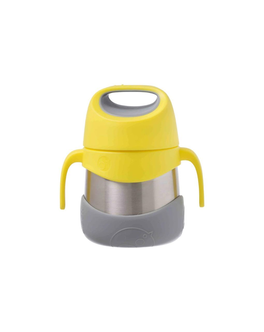 B.box ανοδείδωτος θερμός φαγητού 335ml με λαβές 6m+ lemon sherbet, bb433 - Bbox