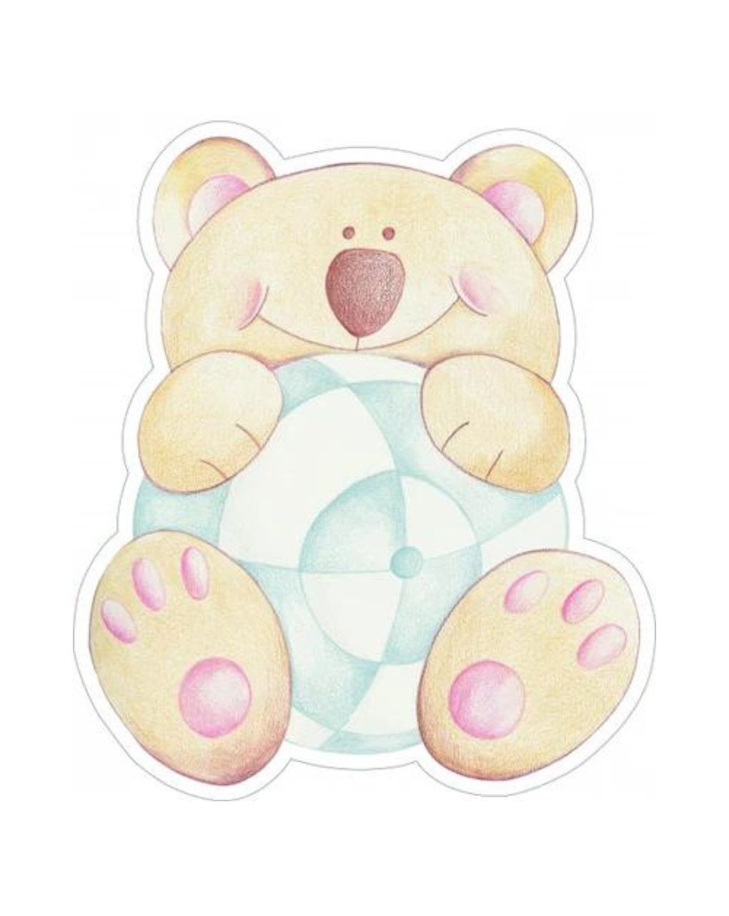 Home decor smiling bear brothers διακόσμηση τοίχου 3τμχ - HDL