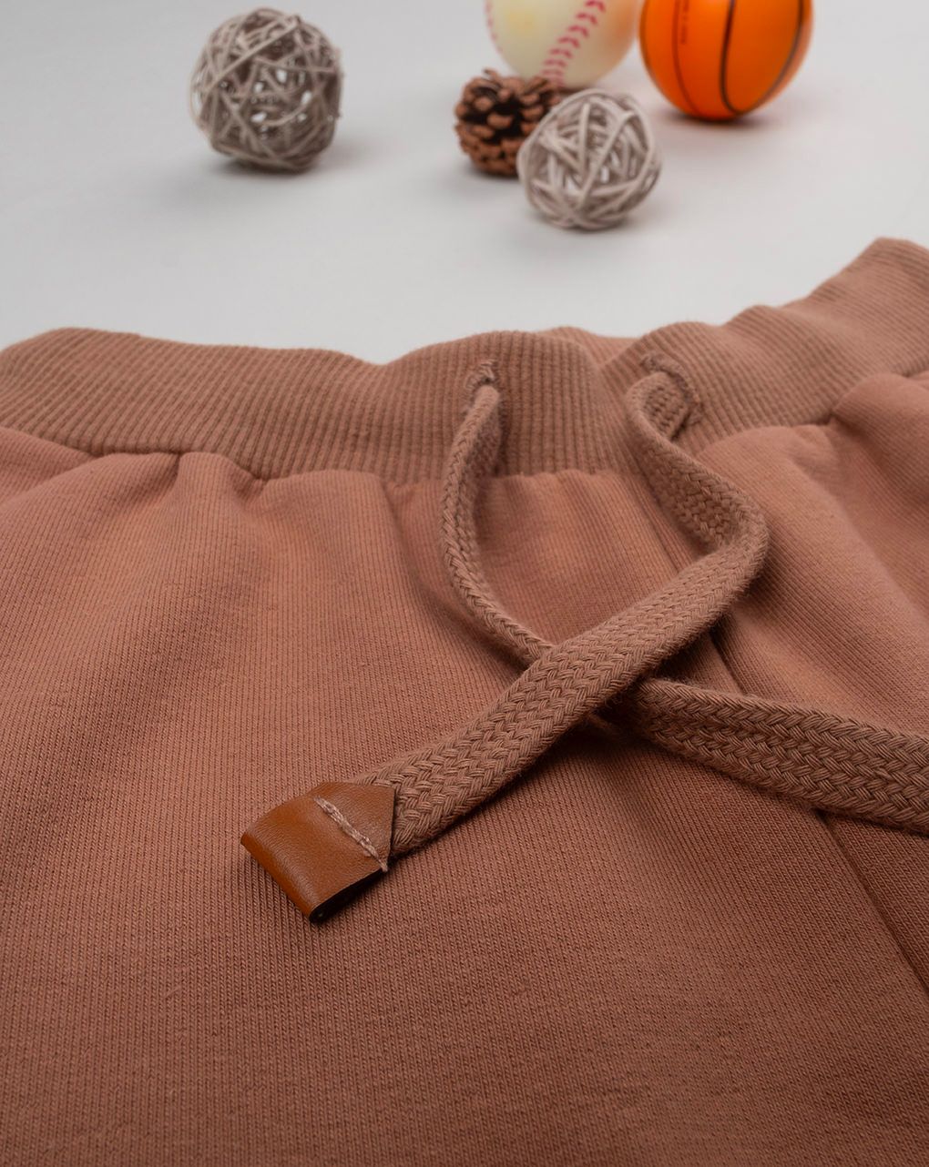 βρεφικό παντελόνι φόρμας καφέ happiness mood για αγόρι - Prénatal