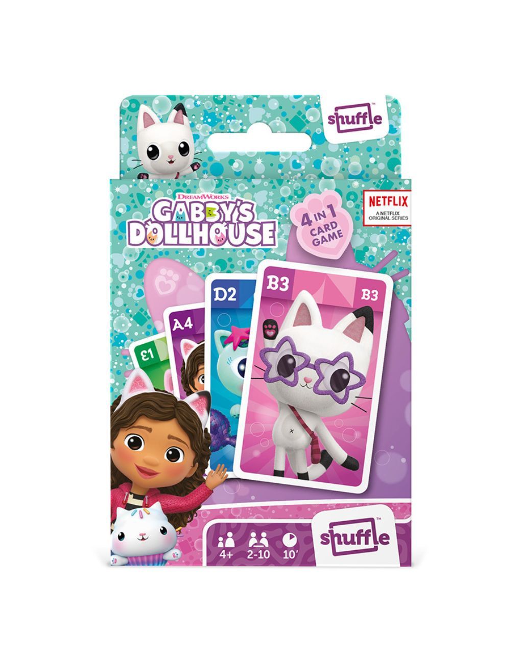 Shuffle fun – gabby’s dollhouse - CARTAMUNDI