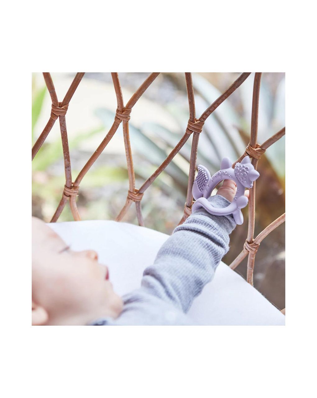 B.box μασητικό οδοντοφυϊας καρπού fox 3m+ peony, bb100309 - BBOX