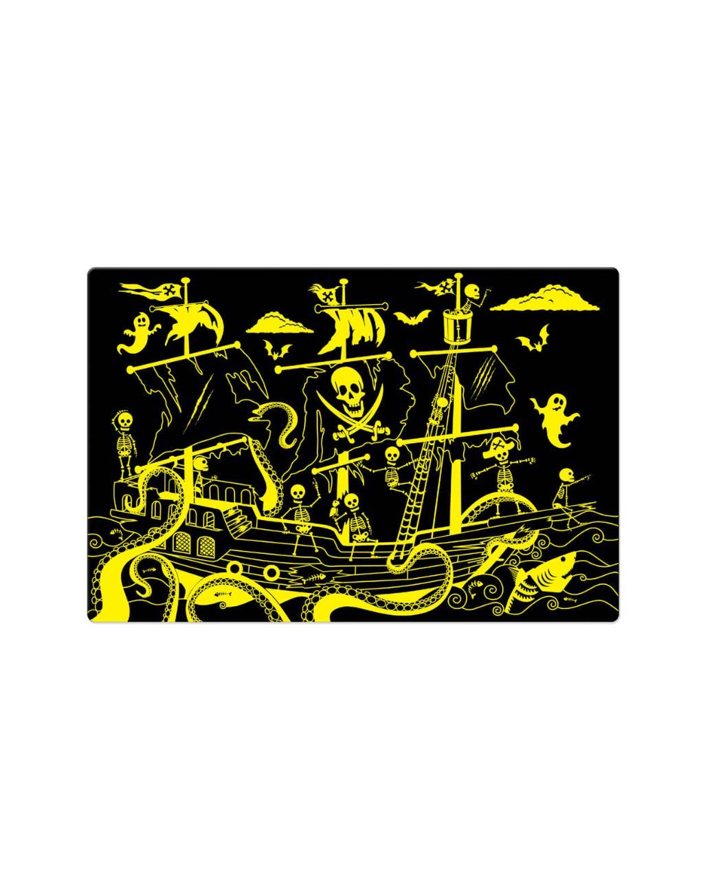 παζλ 2 σε 1 – φωσφορίζει στο σκοτάδι – πειρατικό καράβι - THE LEARNING JOURNEY