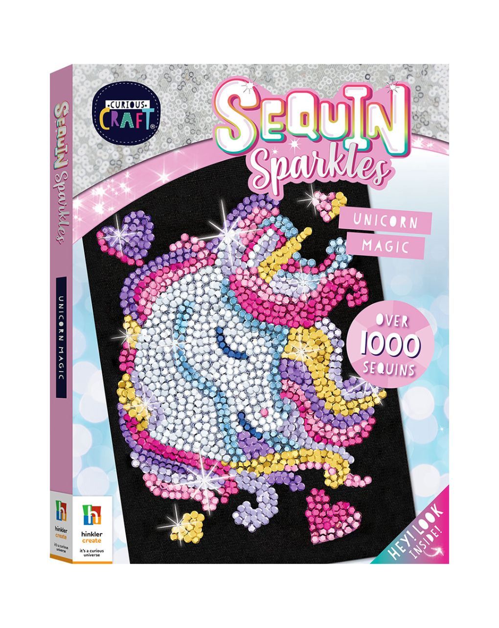 Curious craft sequin sparkles: unicorn magic