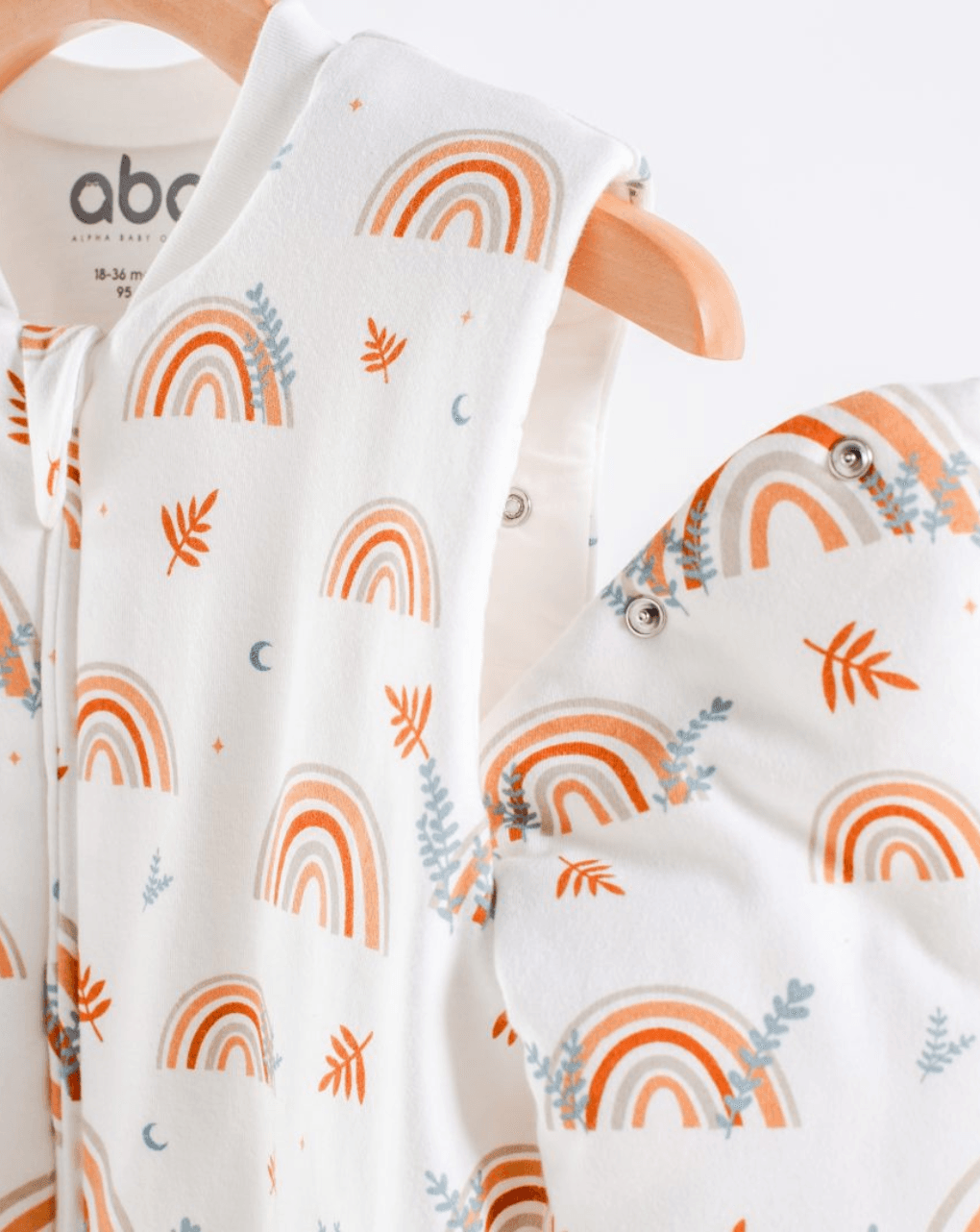 Abo χειμερινός υπνόσακος classic rainbow & leaves 2.5 tog 311012 - ABO