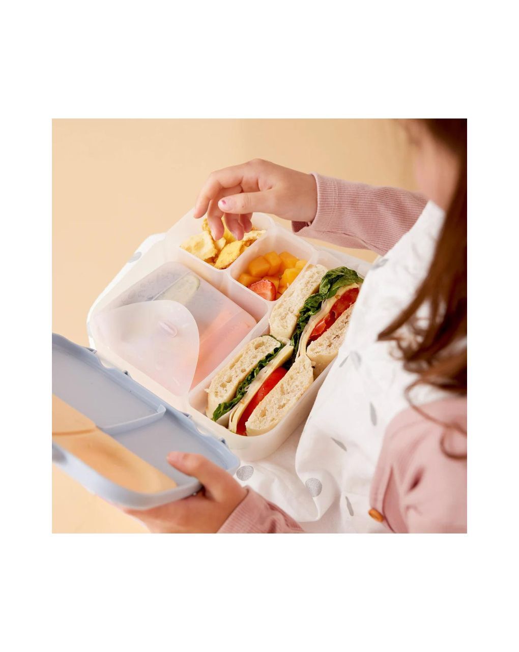 B.box θήκη σιλικόνης για σάντουϊτς berry ροζ, bb401134 - BBOX