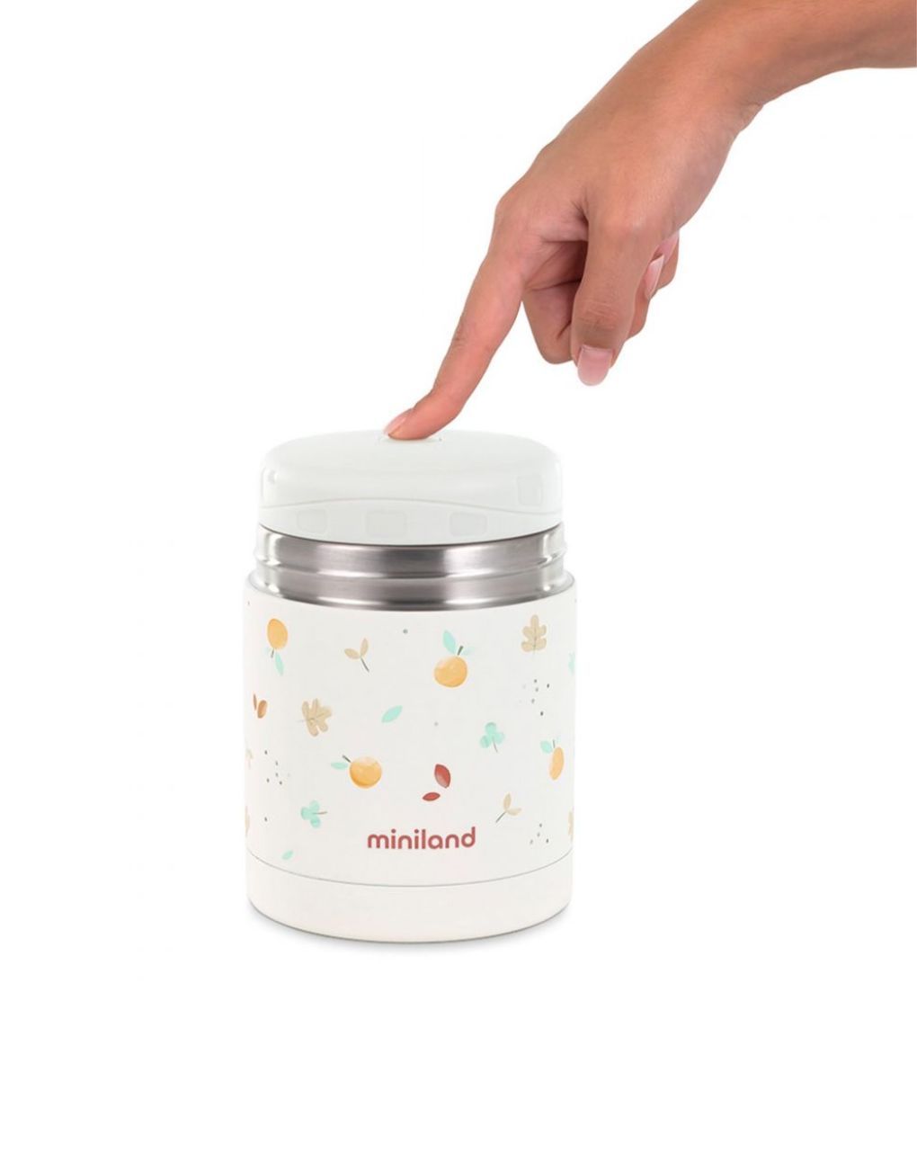 Miniland ανοξείδωτος θερμός φαγητού food thermos valencia 600ml ml89573 - Miniland