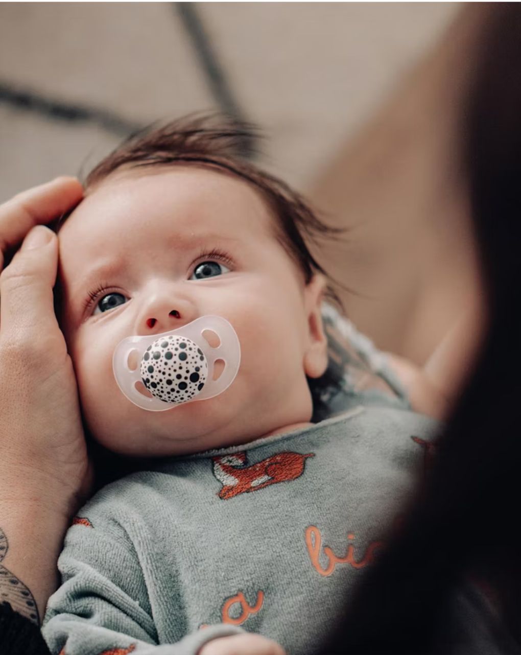 Twistshake σετ 2 πιπίλες 0-6m παστέλ γκρι-λευκό 32-08-78594 - Twistshake