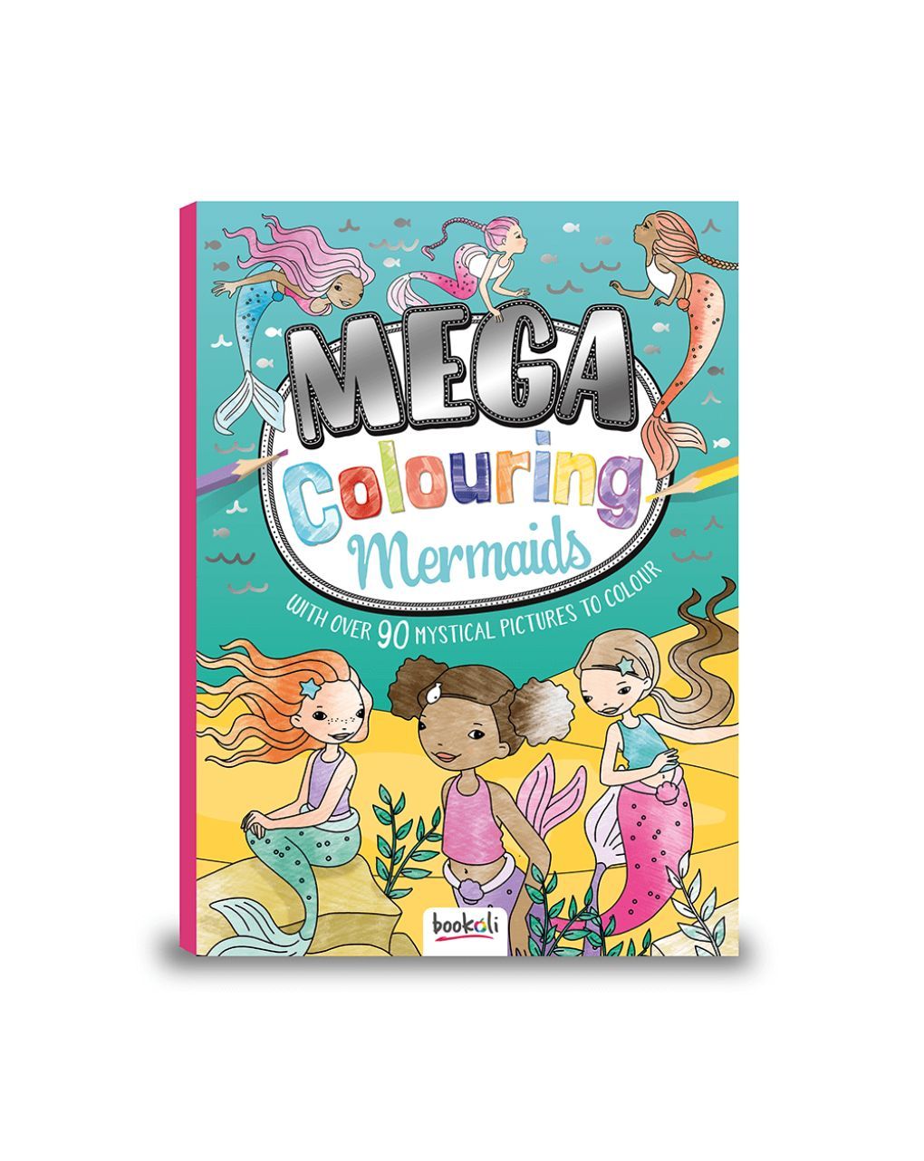 Mega colouring: mermaids - BLUE SKY