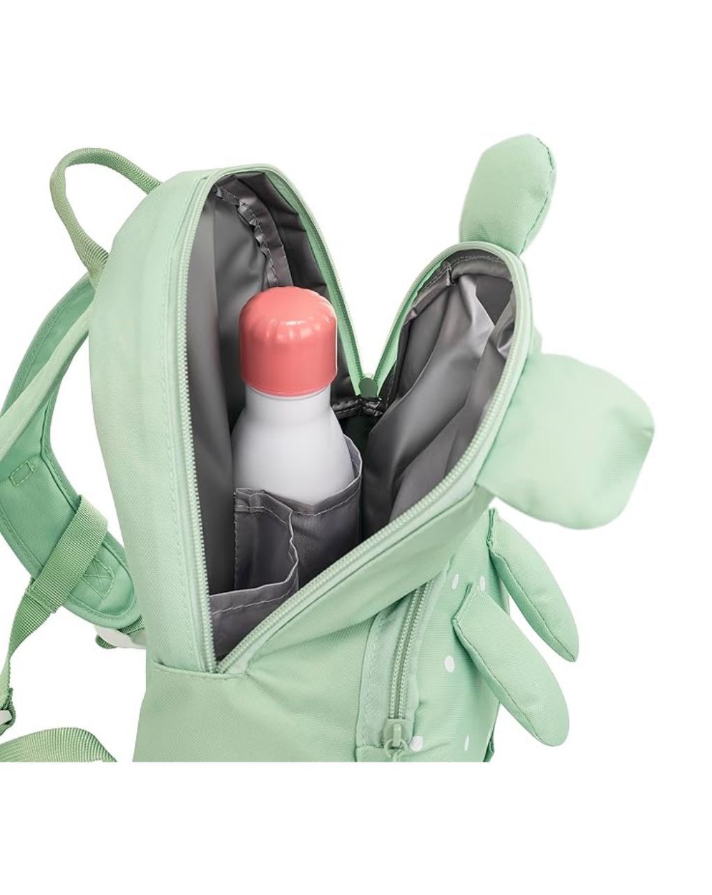 Miniland ισοθερμική παιδική τσάντα ecothermibag green frog ml89558 - Miniland