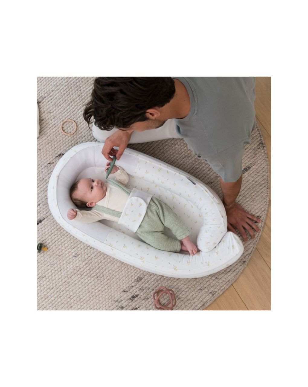 Doomoo φωλιά cocoon flower yellow, dmcofy - Doomoo