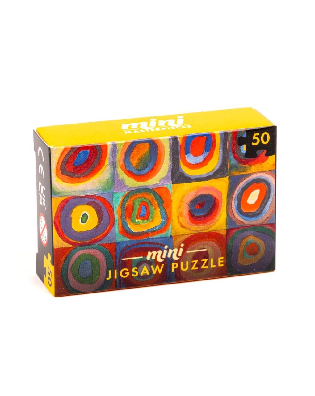 Mini masterpieces 50 pcs jigsaws – 10 designs - PROFESSOR PUZZLE