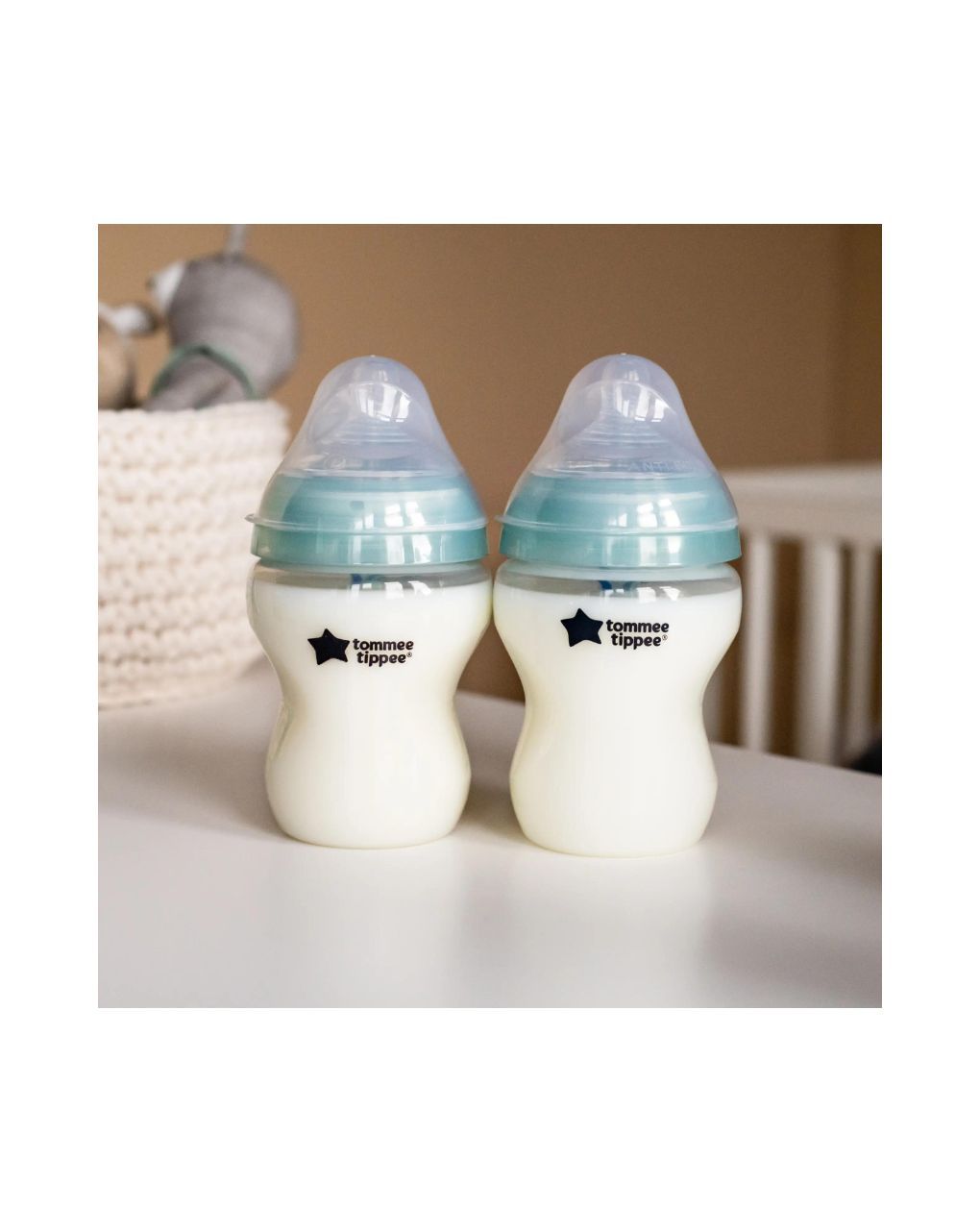 Tommee tippee πλαστικό μπιμπερό advanced anti-colic μικρής ροής 260ml (2τμχ) 0m+, 42252586 - Tommee Tippee