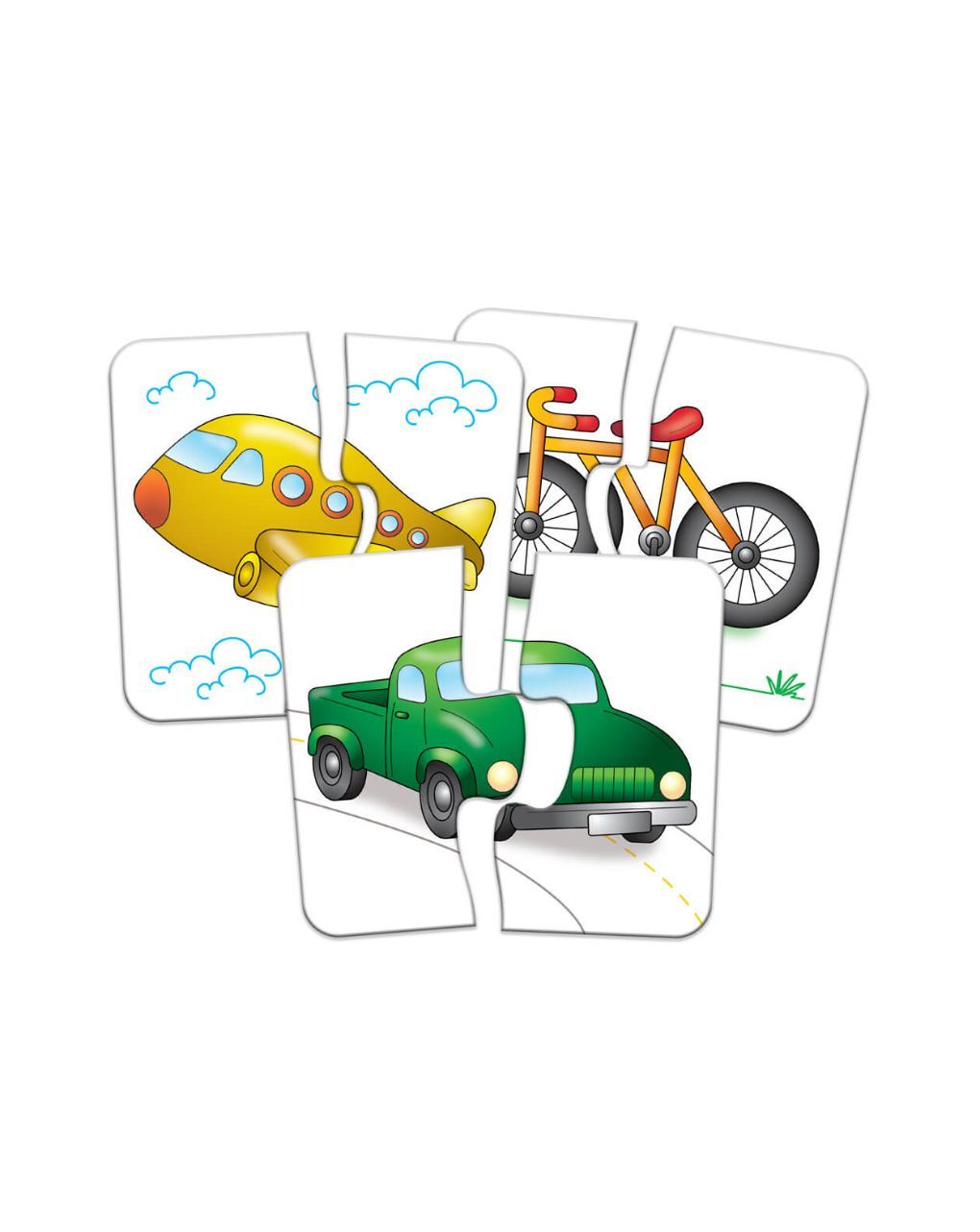 παζλ το πρώτο μου παιχνίδι ταιριάσματος - μέσα μεταφοράς - the learning journey - THE LEARNING JOURNEY