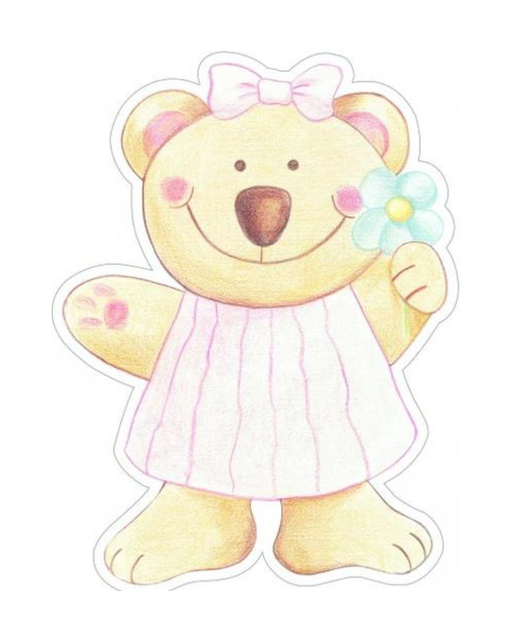 Home decor smiling bear brothers διακόσμηση τοίχου 3τμχ - HDL