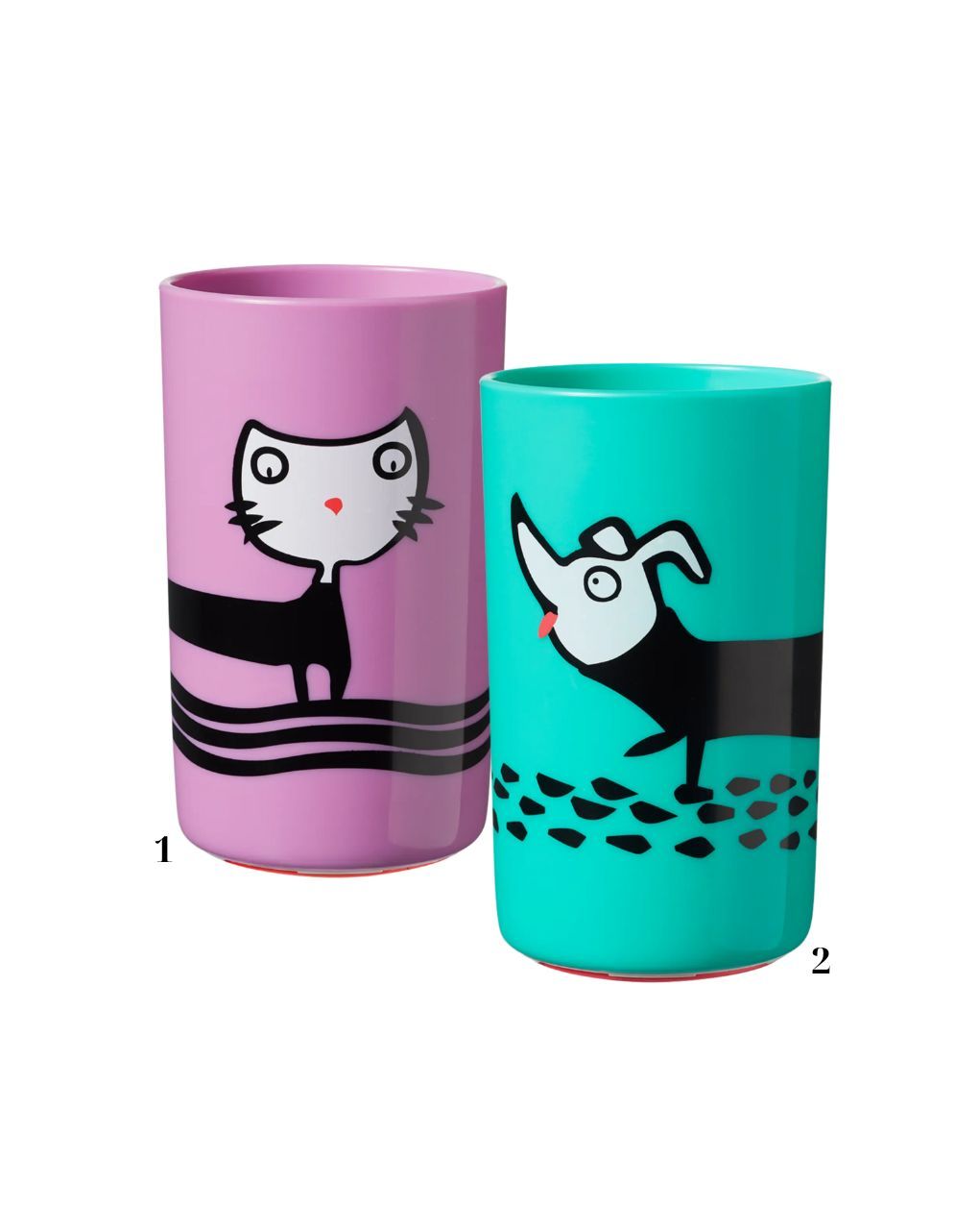 Tommee tippee κύπελο που δεν πέφτει 290ml 12m+ (2 χρώματα), 44730875 - Tommee Tippee