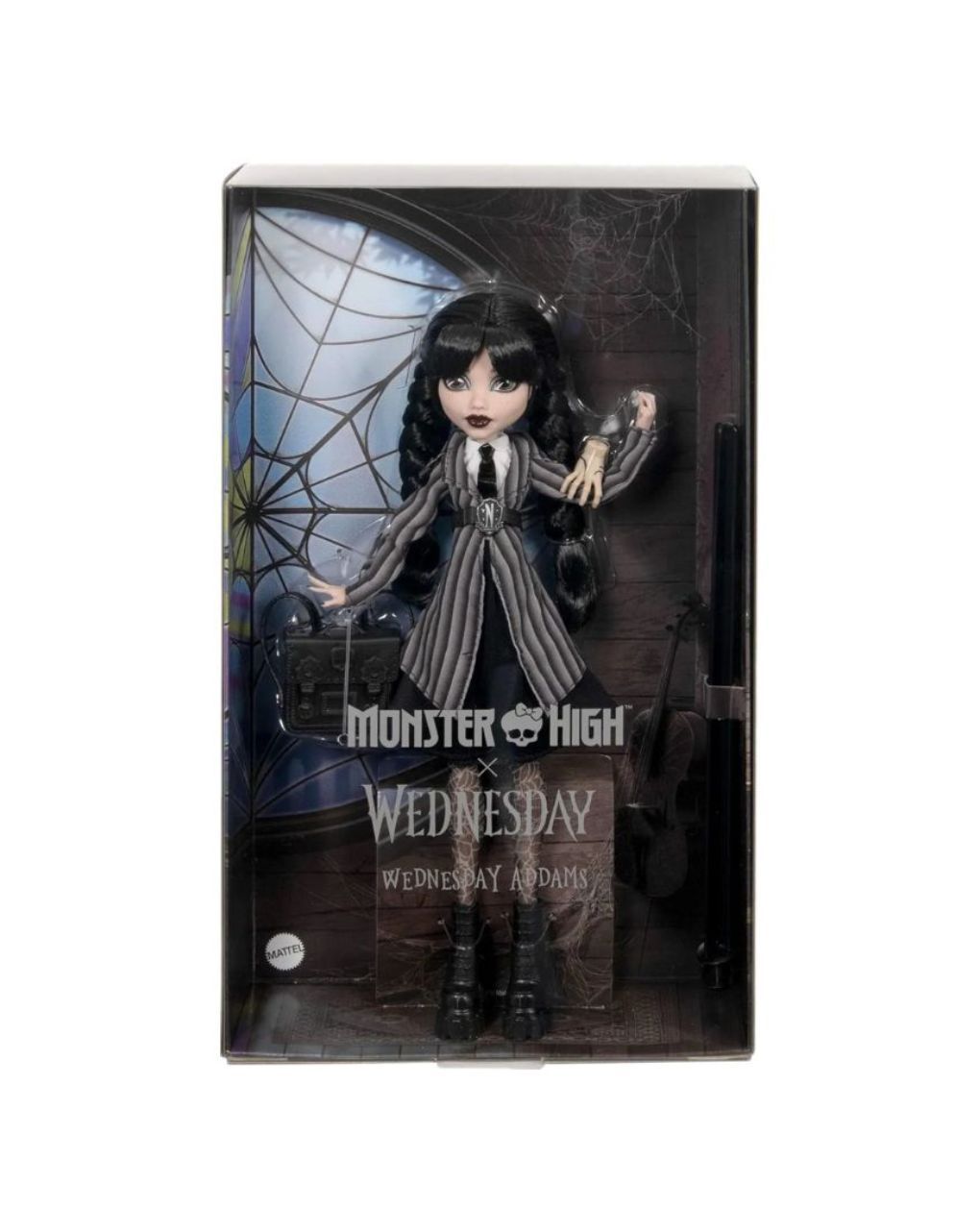 Mattel monster high™ συλλεκτική κούκλα wednesday addams nevermore academy uniform, hxj04 - Monster High
