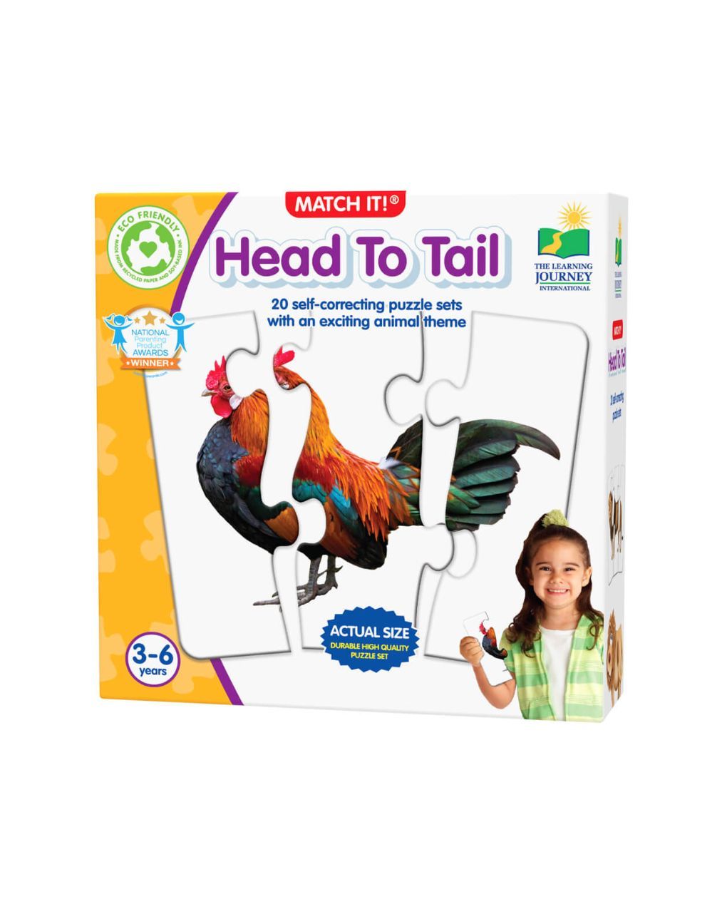 παζλ ταίριαξέ το: κεφάλι με ουρά - THE LEARNING JOURNEY