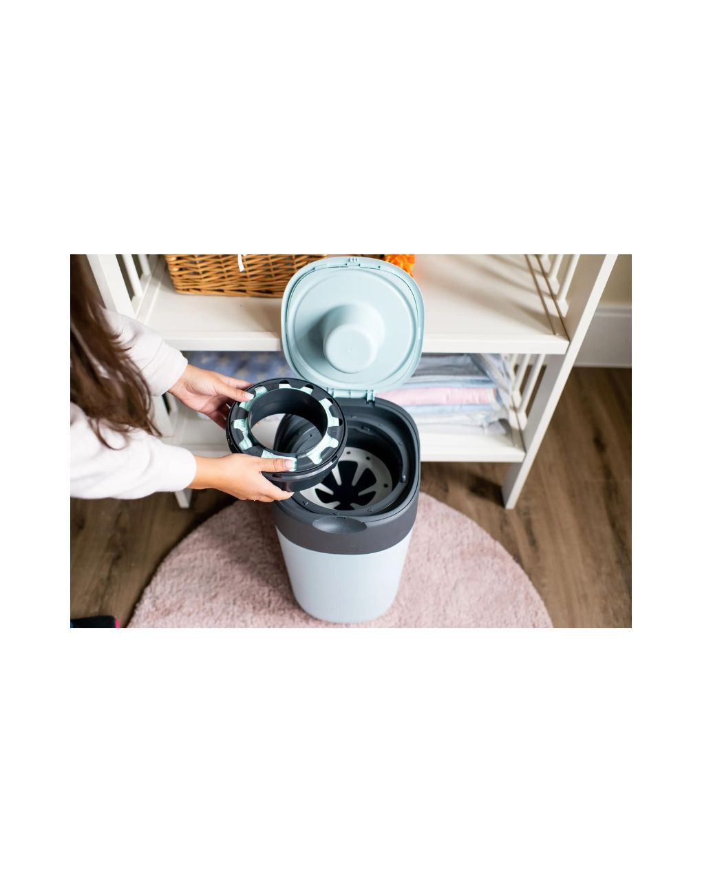 Tommee tippee twist & click κάδος απόρριψης πάνας μπλε, 85102401 - Tommee Tippee