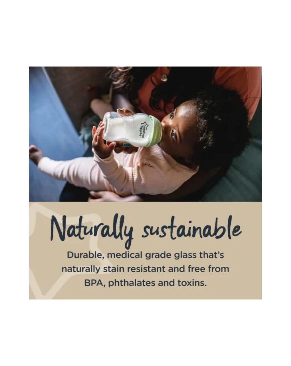 Tommee tippee σετ γυάλινα μπιμπερό closer to nature 0m+ (7 τμχ), 42245055 - Tommee Tippee