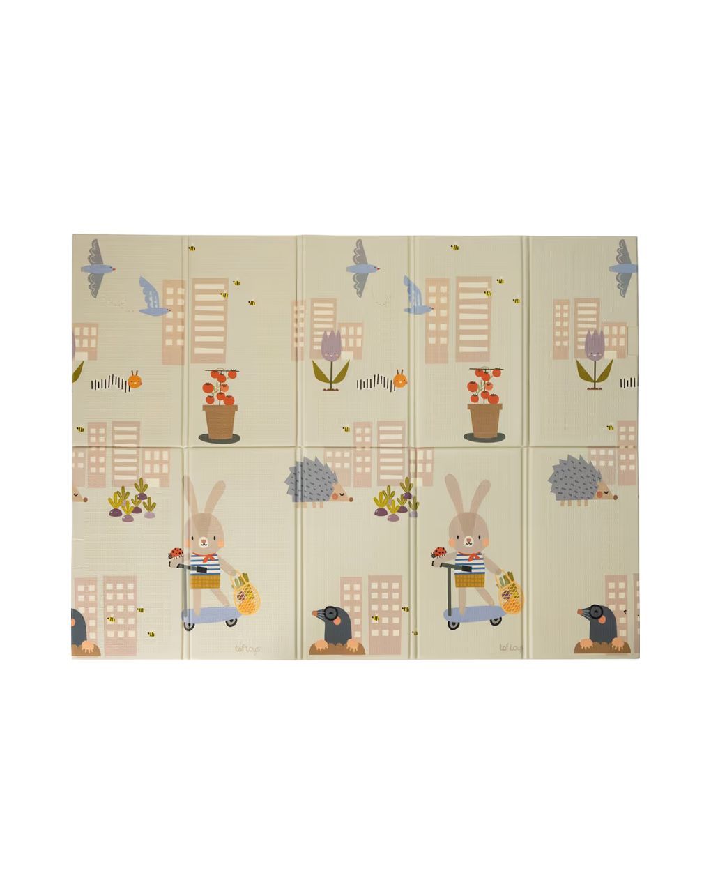 Taf toys urban garden foam mat – χαλάκι δαπέδου t-13085 - Taf-toys