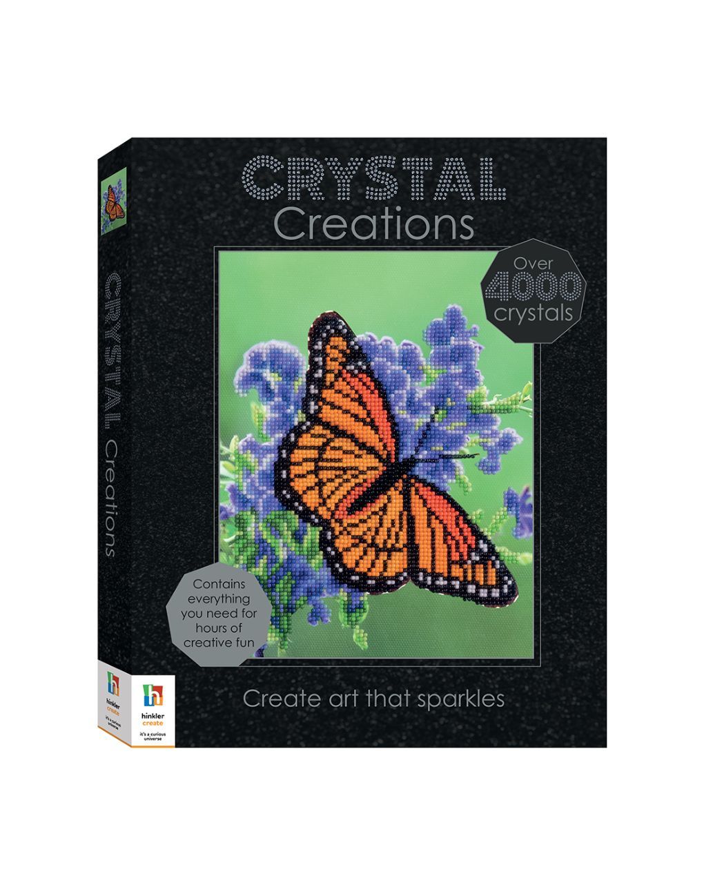Crystal creations : bright butterfly - HINKLER