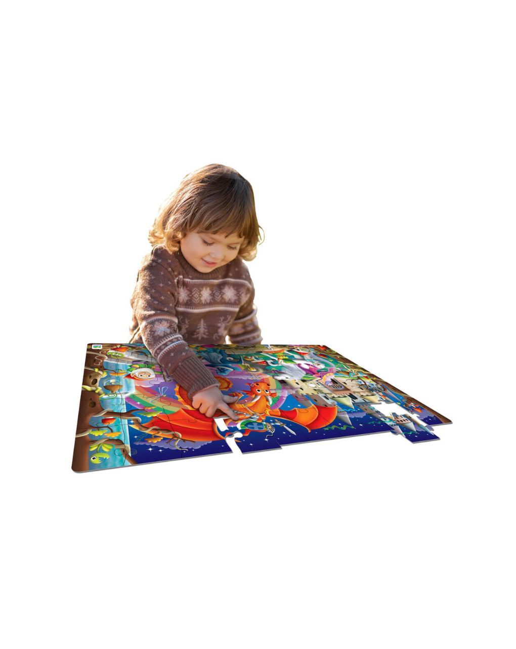 παζλ 2 σε 1- φωσφορίζει στο σκοτάδι – φαντασία - THE LEARNING JOURNEY