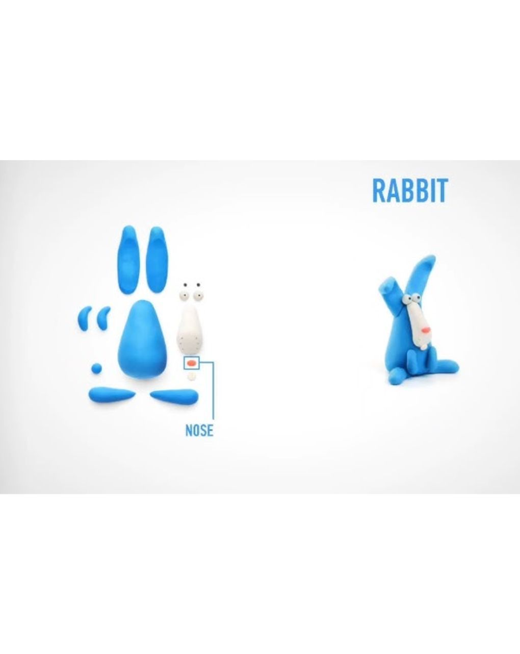 Hey clay λαγουδάκι 440024 - HEY CLAY