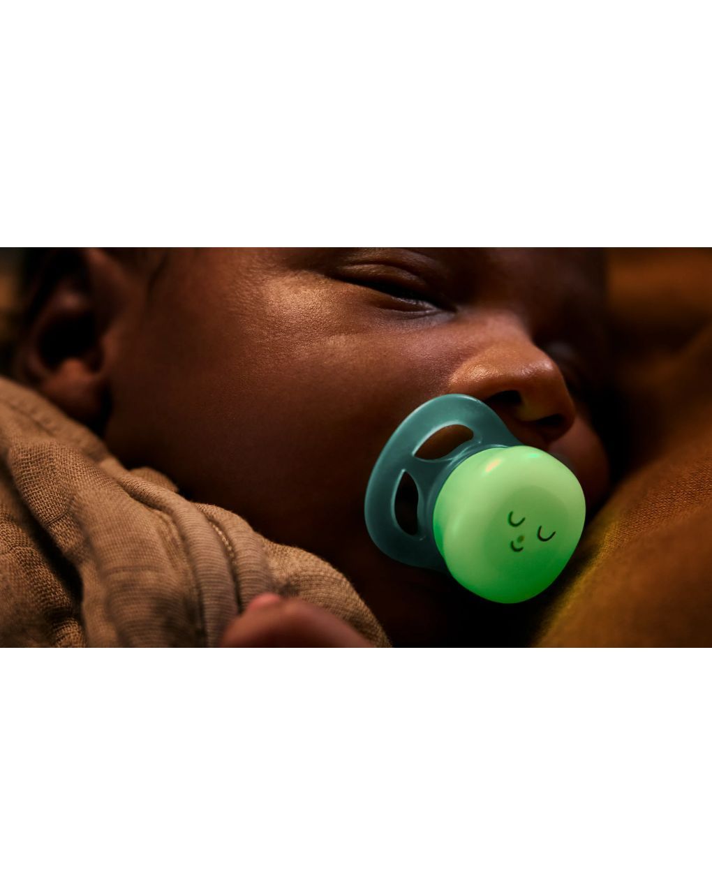 Philips avent πιπίλα σιλικόνης ultra start nighttime 2τμχ 0-2 μηνών πράσινο/μπλε scf075/18 - Philips Avent