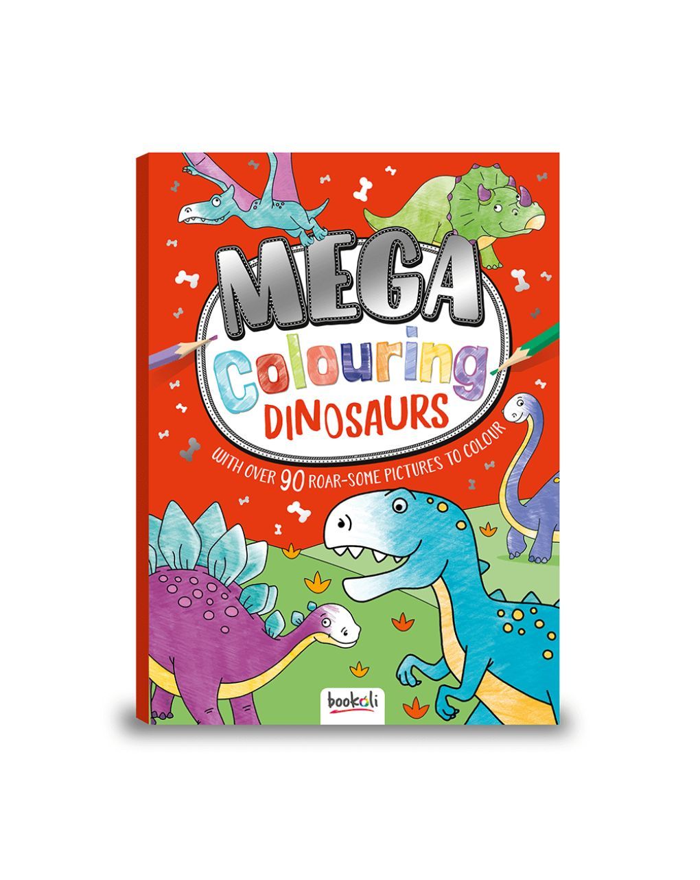 Mega colouring: dinosaurs - BLUE SKY