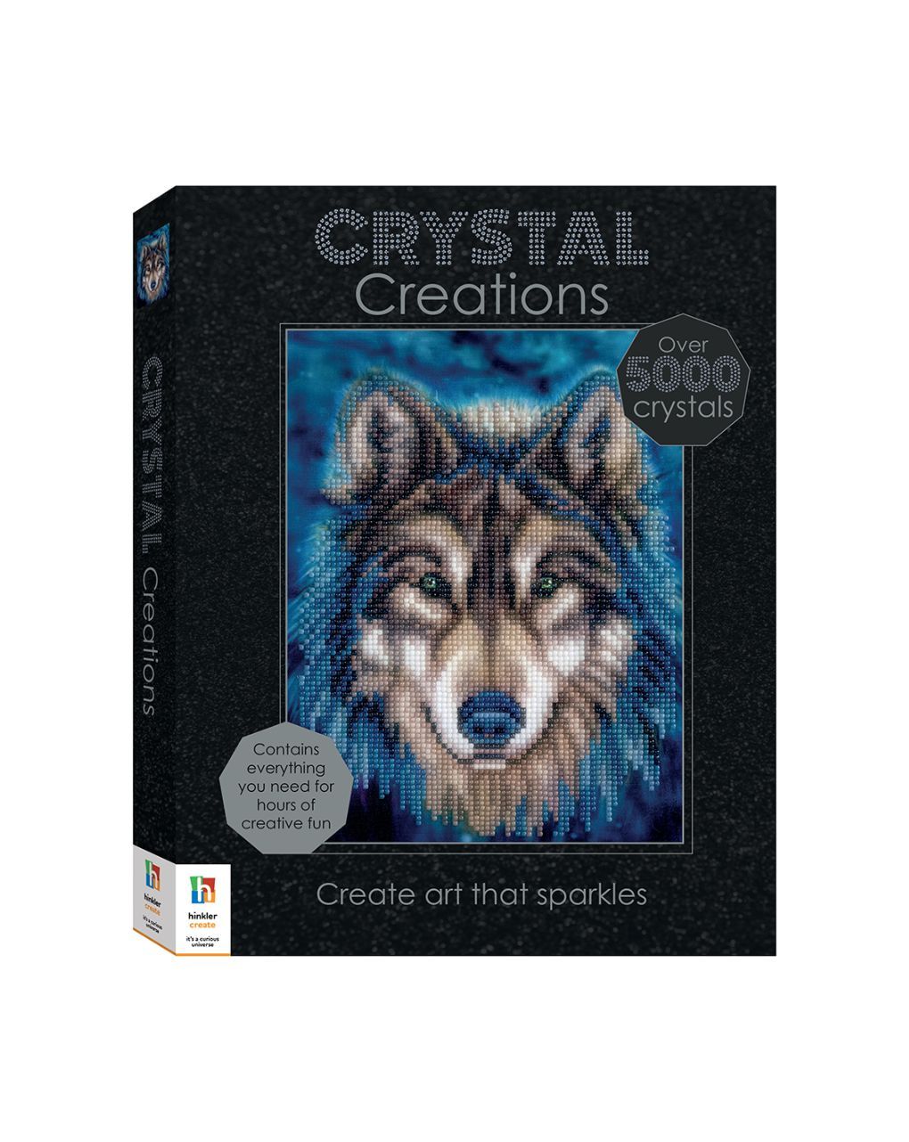 Crystal creations : winter wolf