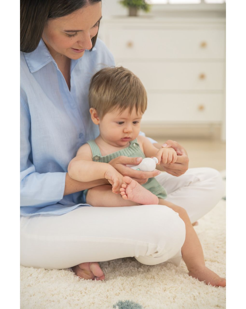 Miniland ηλεκτρική λίμα νυχιών με 6 κεφαλές ml89608 - Miniland