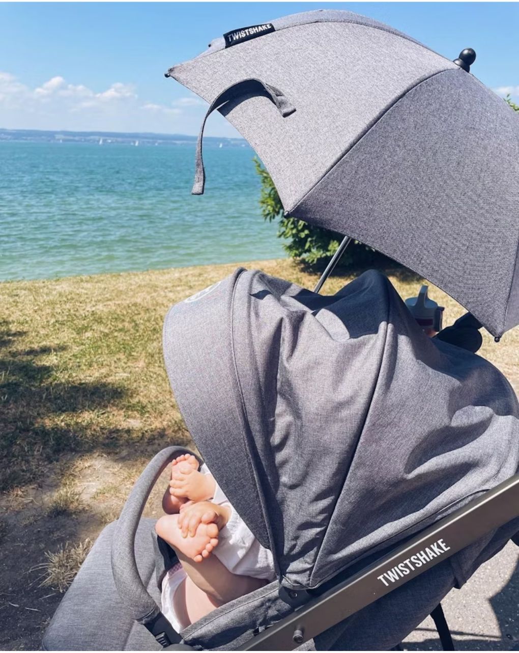 Twistshake ομπρέλα καροτσιού γκρι 32-08-78484 - Twistshake
