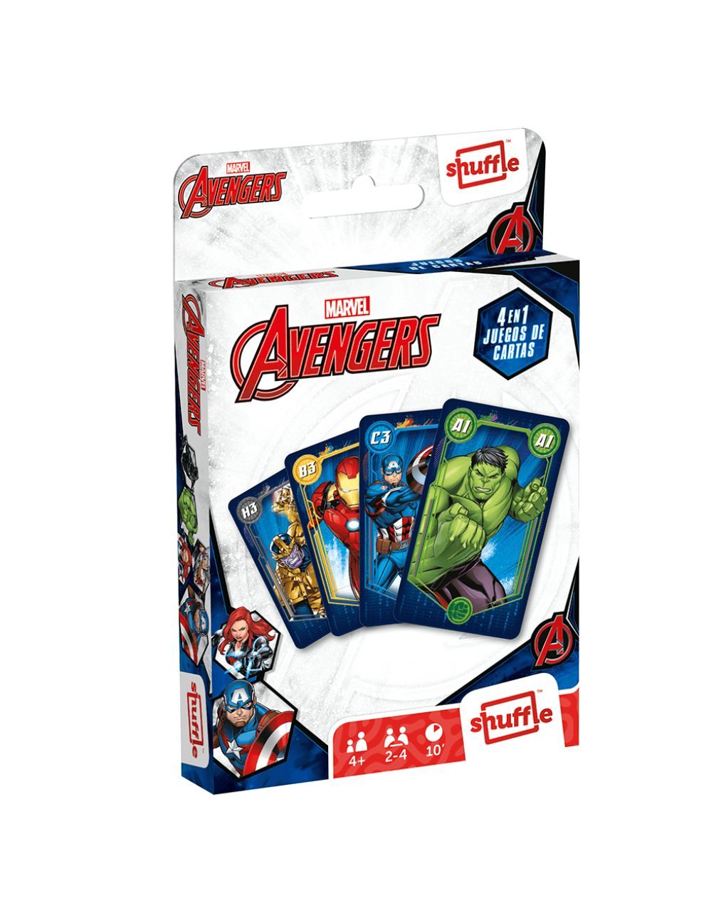 Shuffle fun - avengers - CARTAMUNDI
