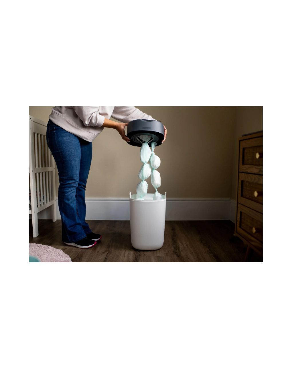 Tommee tippee twist & click κάδος απόρριψης πάνας μπλε, 85102401 - Tommee Tippee