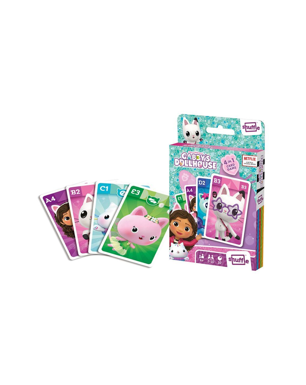 Shuffle fun – gabby’s dollhouse - CARTAMUNDI