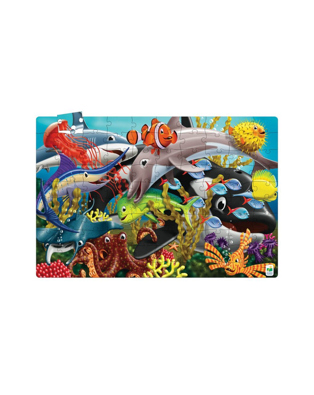 παζλ 2 σε 1- φωσφορίζει στο σκοτάδι – στην θάλασσα - THE LEARNING JOURNEY