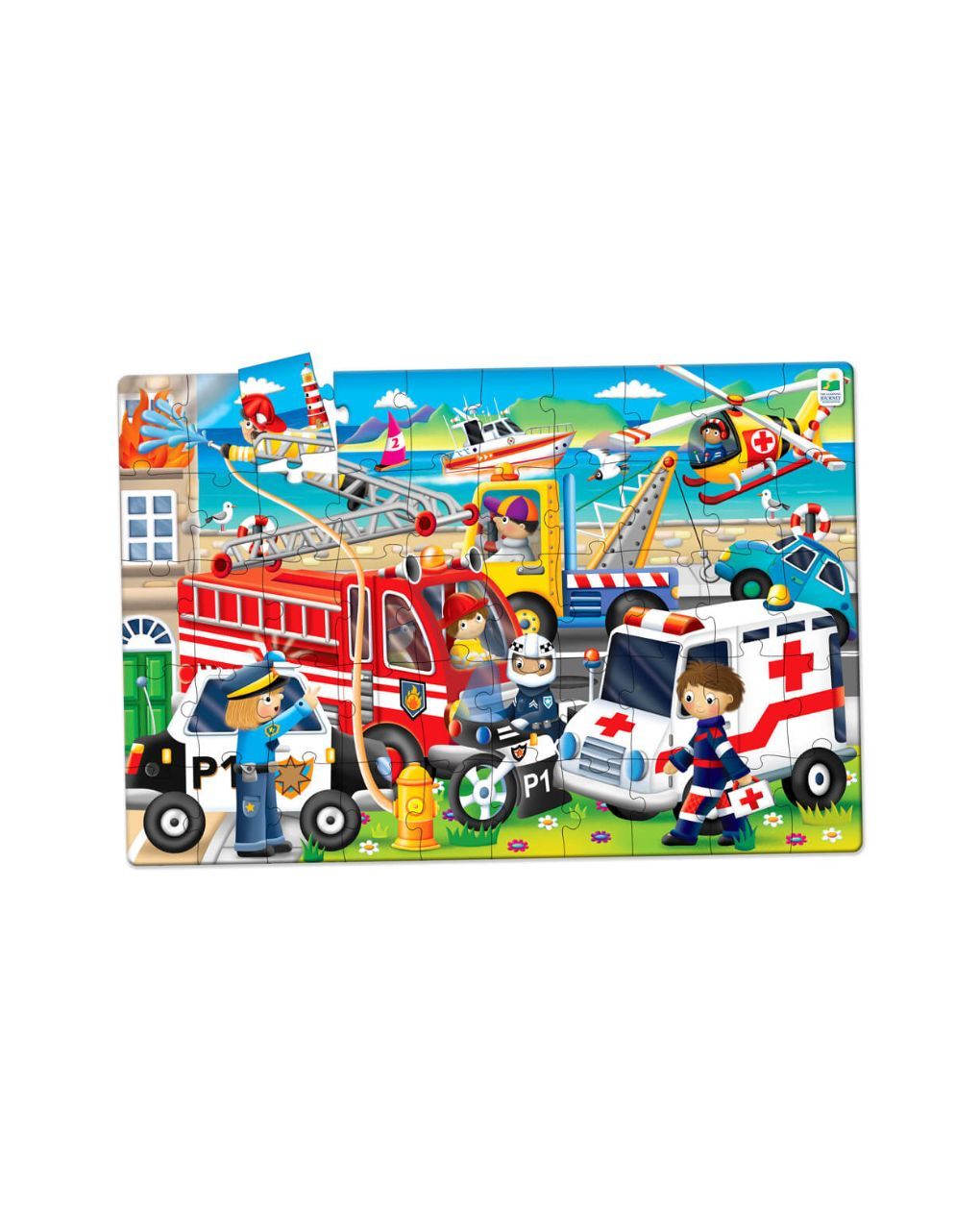 Jumbo παζλ δαπέδου – οχήματα διάσωσης - THE LEARNING JOURNEY