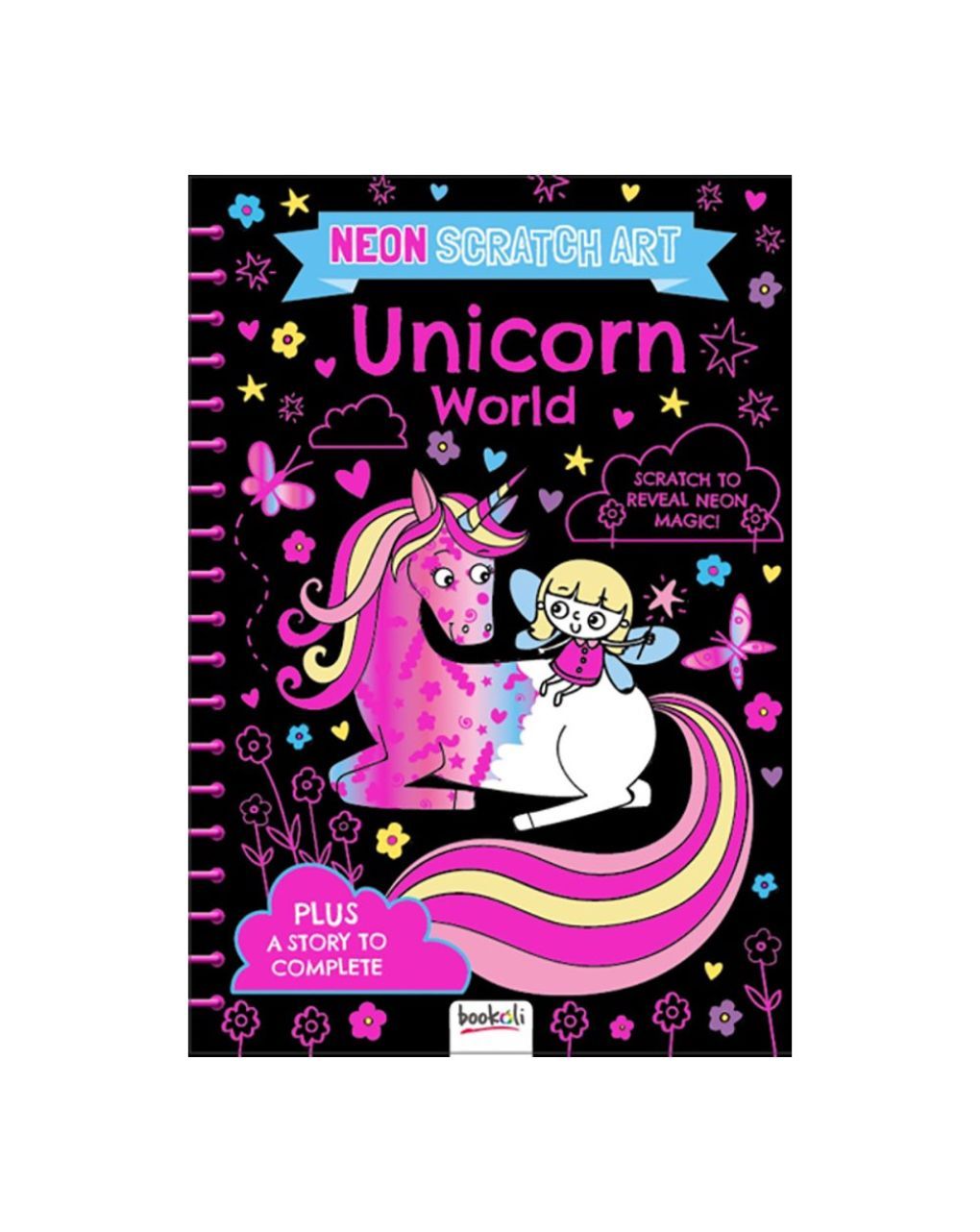 Scratch art fun: unicorn world - HINKLER