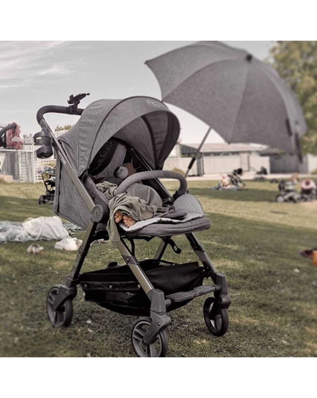 Twistshake ομπρέλα καροτσιού γκρι 32-08-78484 - Twistshake