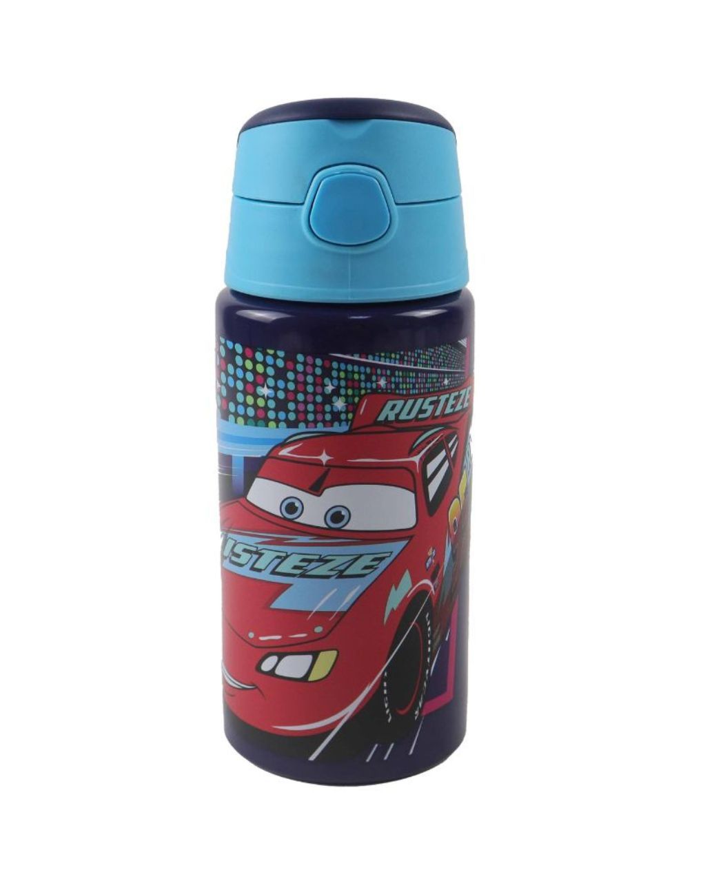 Gim παγούρι αλουμινίου flip 500ml cars, 552-72248 - Gim