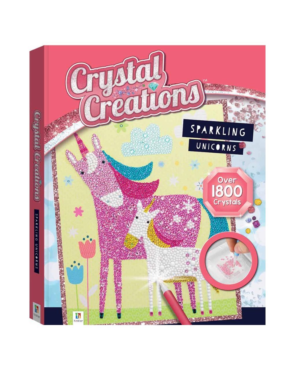Crystal creations: sparkling unicorns